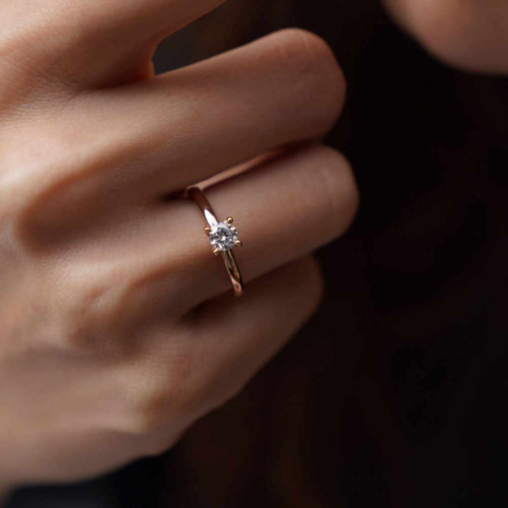 0.42 Karat GIA/HRD Sertifikalı Modern Tektaş Pırlanta Yüzük - RNF0769 | Tektaş Pırlanta | Ronaff Pırlanta | Tektaş Yüzük, Pırlanta Yüzük, Kolye, Küpe