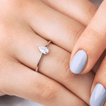 0.40 Karat Damla Kesim GIA/HRD Sertifikalı Tektaş Pırlanta Yüzük - RNF0492 | Tektaş Pırlanta | Ronaff Pırlanta | Tektaş Yüzük, Pırlanta Yüzük, Kolye, Küpe