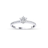 0.42 Karat Yuvarlak Kesim GIA/HRD Sertifikalı Pırlanta Tektaş Yüzük - RNF0450 | Tektaş Pırlanta | Ronaff Pırlanta | Tektaş Yüzük, Pırlanta Yüzük, Kolye, Küpe