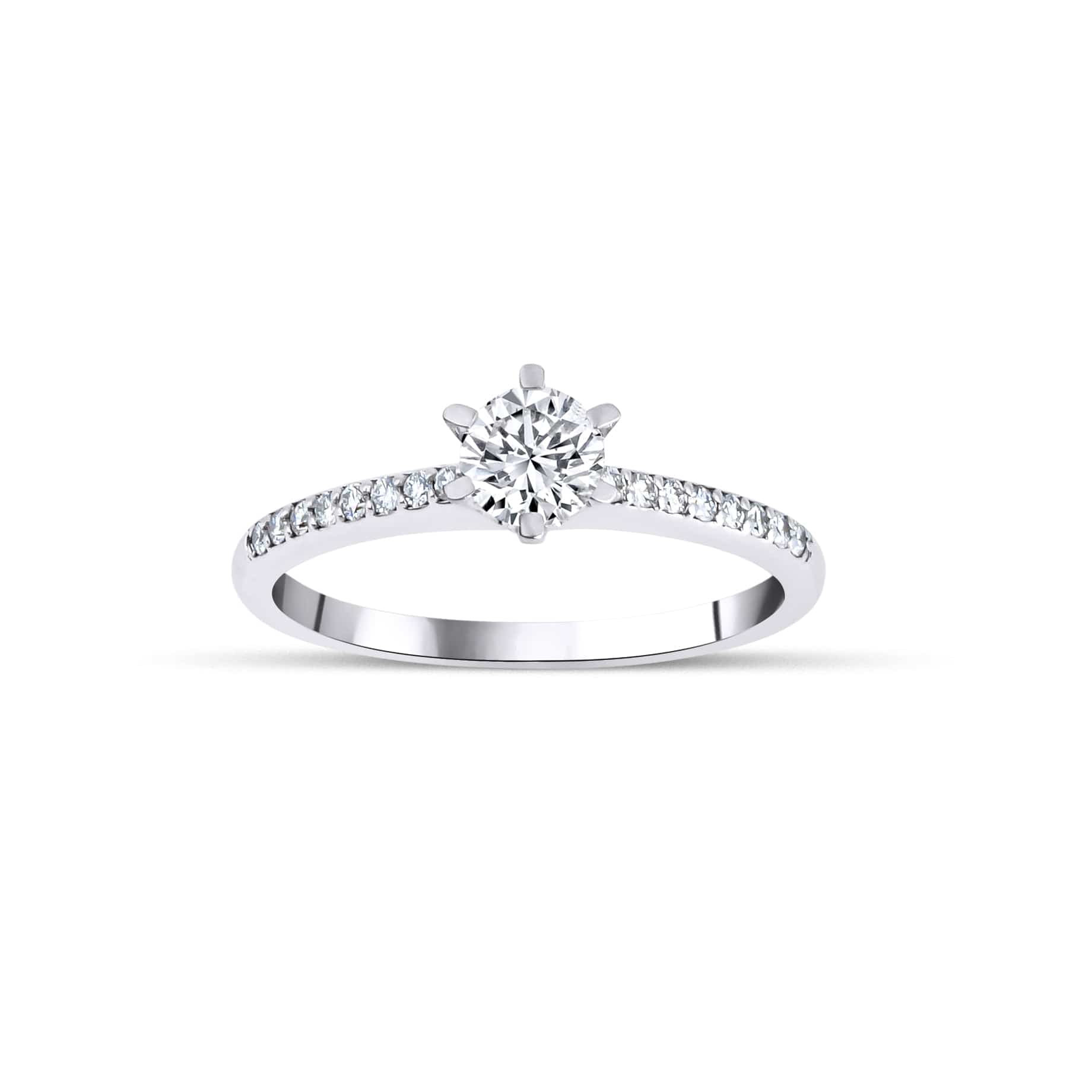 0.42 Karat Yuvarlak Kesim GIA/HRD Sertifikalı Pırlanta Tektaş Yüzük - RNF0450 | Tektaş Pırlanta | Ronaff Pırlanta | Tektaş Yüzük, Pırlanta Yüzük, Kolye, Küpe