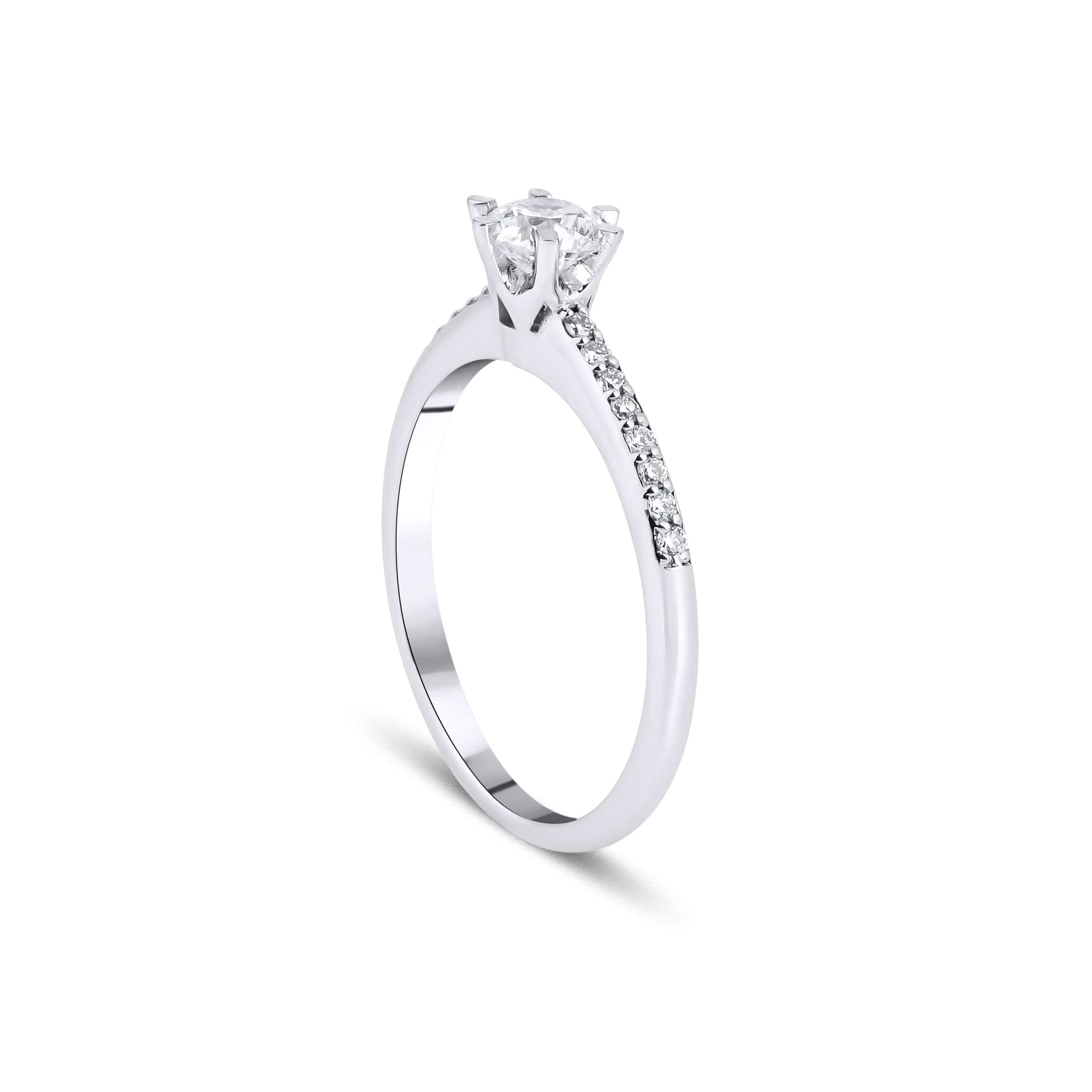 0.42 Karat Yuvarlak Kesim GIA/HRD Sertifikalı Pırlanta Tektaş Yüzük - RNF0450 | Tektaş Pırlanta | Ronaff Pırlanta | Tektaş Yüzük, Pırlanta Yüzük, Kolye, Küpe