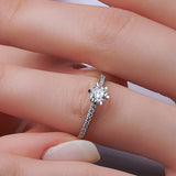 0.42 Karat Yuvarlak Kesim GIA/HRD Sertifikalı Pırlanta Tektaş Yüzük - RNF0450 | Tektaş Pırlanta | Ronaff Pırlanta | Tektaş Yüzük, Pırlanta Yüzük, Kolye, Küpe