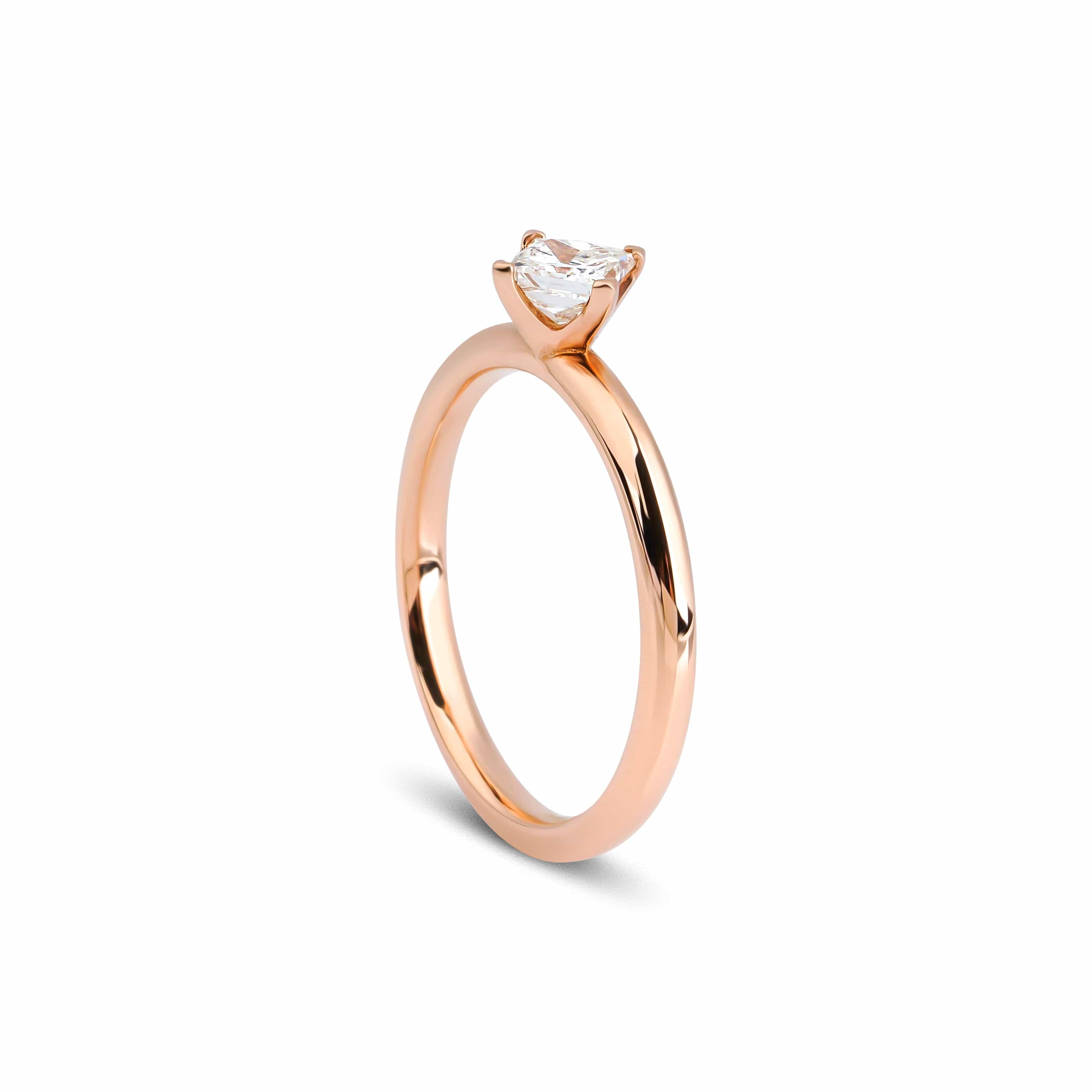 0.44 Karat Prenses Kesim GIA/HRD Sertifikalı Tektaş Pırlanta Yüzük - RNF0565 | Pırlanta Yüzük | Ronaff Pırlanta | Tektaş Yüzük, Pırlanta Yüzük, Kolye, Küpe