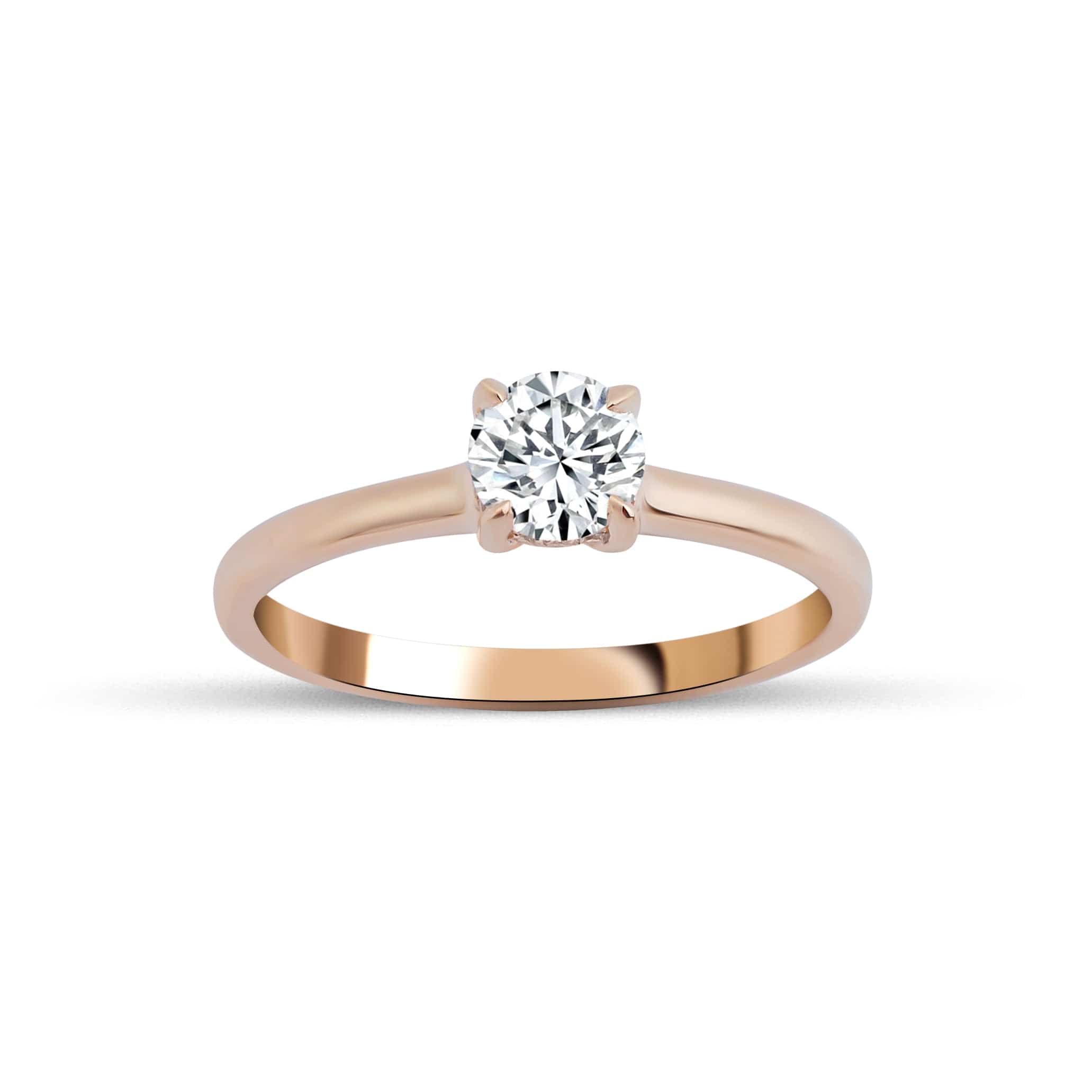 0.44 Karat Yuvarlak Kesim HRD Sertifikalı Tektaş Pırlanta Yüzük - RNF0205 | Pırlanta Yüzük | Ronaff Pırlanta | Tektaş Yüzük, Pırlanta Yüzük, Kolye, Küpe