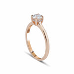 0.44 Karat Yuvarlak Kesim HRD Sertifikalı Tektaş Pırlanta Yüzük - RNF0205 | Pırlanta Yüzük | Ronaff Pırlanta | Tektaş Yüzük, Pırlanta Yüzük, Kolye, Küpe