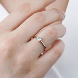 0.44 Karat Yuvarlak Kesim HRD Sertifikalı Tektaş Pırlanta Yüzük - RNF0205 | Pırlanta Yüzük | Ronaff Pırlanta | Tektaş Yüzük, Pırlanta Yüzük, Kolye, Küpe