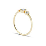 0.44 Karat Yuvarlak Kesim Üçtaş Pırlanta Yüzük - RNF0050 | Pırlanta Yüzük | Ronaff Pırlanta | Tektaş Yüzük, Pırlanta Yüzük, Kolye, Küpe