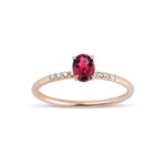 0.45 Karat Oval Kesim Turmalin Pırlanta Yüzük - RNF0387 | Renkli Taşlı Yüzükler | Ronaff Pırlanta | Tektaş Yüzük, Pırlanta Yüzük, Kolye, Küpe