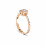 0.45 Karat Pırlanta Rose Baget Yüzük - RNF0415 | Tektaş Pırlanta | Ronaff Pırlanta | Tektaş Yüzük, Pırlanta Yüzük, Kolye, Küpe