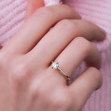 0.45 Karat Yuvarlak Kesim HRD Sertifikalı Tektaş Pırlanta Yüzük - RNF0500 | Tektaş Pırlanta | Ronaff Pırlanta | Tektaş Yüzük, Pırlanta Yüzük, Kolye, Küpe