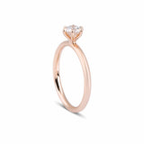 0.45 Karat Yuvarlak Kesim HRD Sertifikalı Tektaş Pırlanta Yüzük - RNF0500 | Tektaş Pırlanta | Ronaff Pırlanta | Tektaş Yüzük, Pırlanta Yüzük, Kolye, Küpe