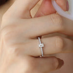 0.46 Karat Emerald Kesim HRD Sertifikalı Pırlanta Tektaş Yüzük - RNF0228 | Pırlanta Yüzük | Ronaff Pırlanta | Tektaş Yüzük, Pırlanta Yüzük, Kolye, Küpe