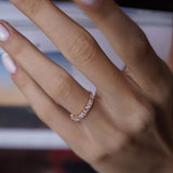 0.46 Karat Markiz Pırlanta Yarımtur Yüzük - RNF0448 | Yarımtur Pırlanta Yüzük | Ronaff Pırlanta | Tektaş Yüzük, Pırlanta Yüzük, Kolye, Küpe