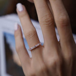 0.46 Karat Markiz Pırlanta Yarımtur Yüzük - RNF0448 | Yarımtur Pırlanta Yüzük | Ronaff Pırlanta | Tektaş Yüzük, Pırlanta Yüzük, Kolye, Küpe