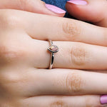 0.46 Karat Damla Sitrin Yüzük - RNF0239 | Renkli Pırlantalı Yüzükler | Ronaff Pırlanta | Tektaş Yüzük, Pırlanta Yüzük, Kolye, Küpe