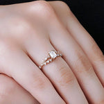 0.47 Karat Emerald Kesim GIA/HRD Sertifikalı Pırlanta Tektaş Yüzük - RNF0293 | Tektaş Pırlanta | Ronaff Pırlanta | Tektaş Yüzük, Pırlanta Yüzük, Kolye, Küpe