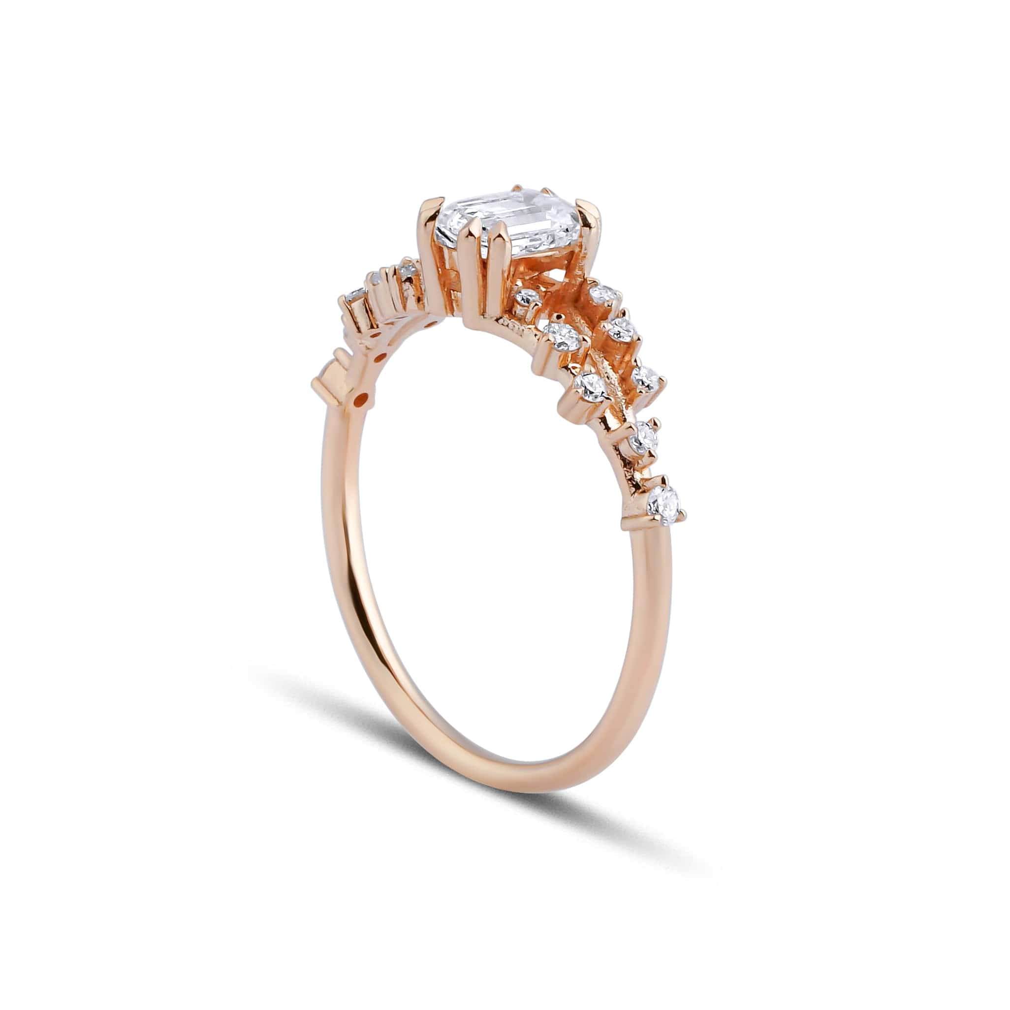 0.47 Karat Emerald Kesim GIA/HRD Sertifikalı Pırlanta Tektaş Yüzük - RNF0293 | Tektaş Pırlanta | Ronaff Pırlanta | Tektaş Yüzük, Pırlanta Yüzük, Kolye, Küpe