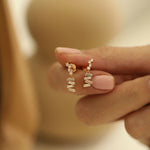 0.48 Karat Baget Pırlantalı Özel Tasarım Küpe - RNF0680 | Pırlanta Küpe | Ronaff Pırlanta | Tektaş Yüzük, Pırlanta Yüzük, Kolye, Küpe