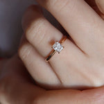 0.50 Karat Emerald Kesim HRD Sertifikalı Tektaş Pırlanta Yüzük - RNF0317 | Tektaş Pırlanta | Ronaff Pırlanta | Tektaş Yüzük, Pırlanta Yüzük, Kolye, Küpe