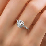 0.66 Karat Yuvarlak Kesim HRD Sertifikalı Tektaş Pırlanta Yüzük - RNF0601 | Tektaş Pırlanta | Ronaff Pırlanta | Tektaş Yüzük, Pırlanta Yüzük, Kolye, Küpe