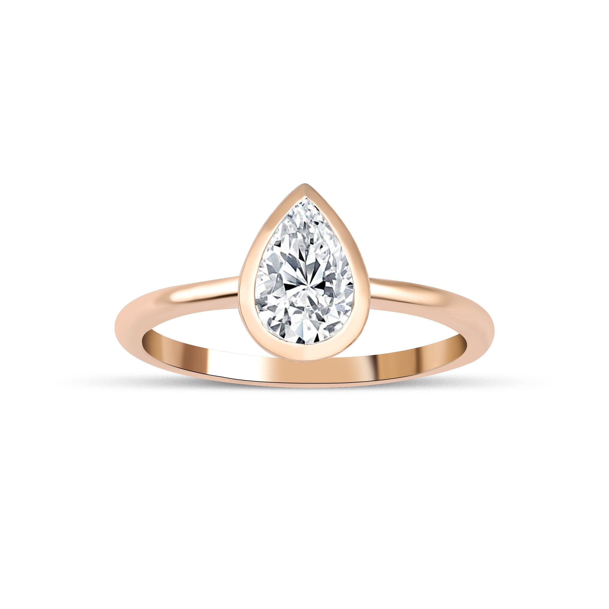 0.50 Karat Damla Kesim GIA/HRD Sertifikalı Tektaş Pırlanta Yüzük - RNF0763 | Tektaş Pırlanta | Ronaff Pırlanta | Tektaş Yüzük, Pırlanta Yüzük, Kolye, Küpe