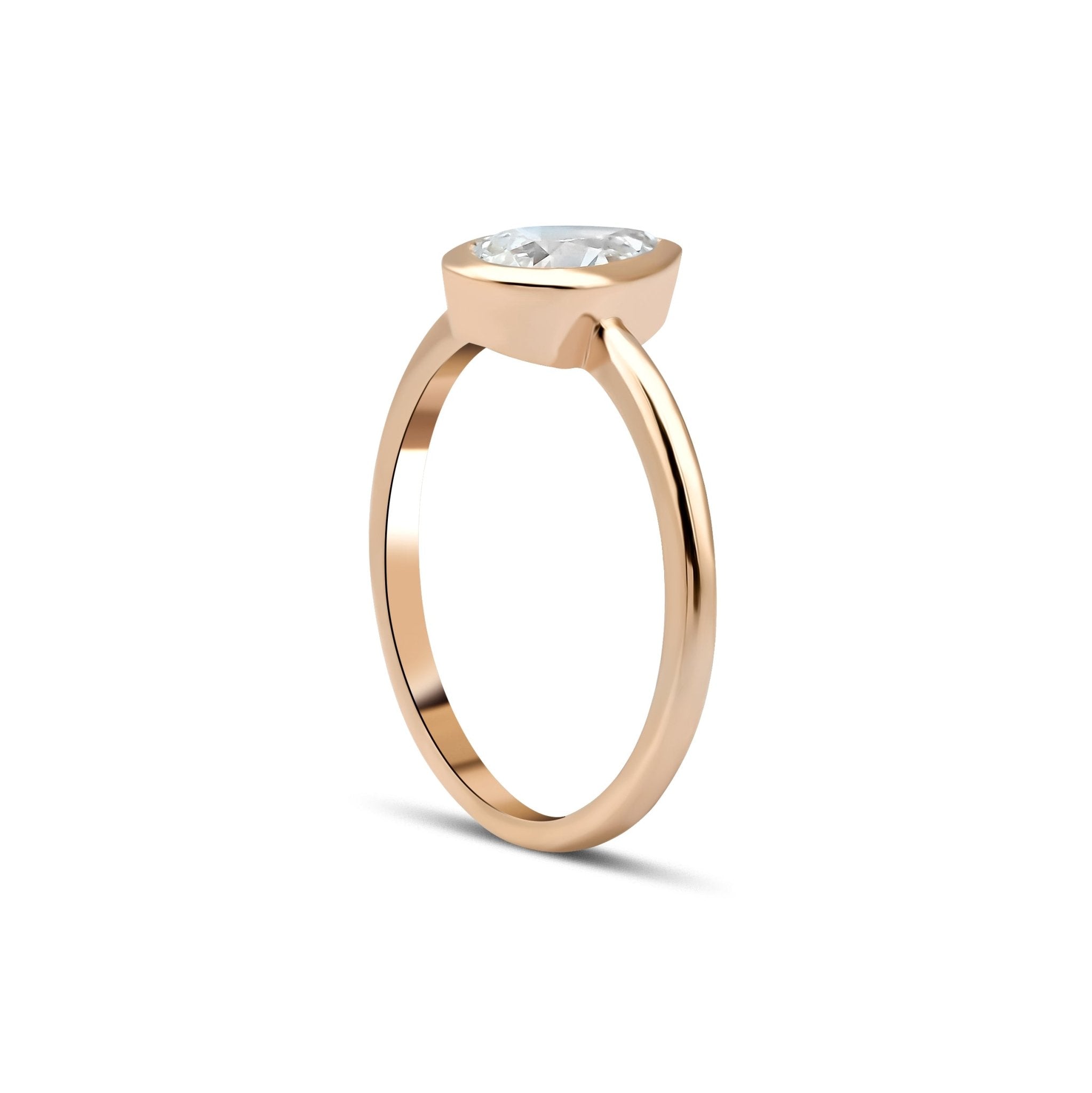 0.50 Karat Damla Kesim GIA/HRD Sertifikalı Tektaş Pırlanta Yüzük - RNF0763 | Tektaş Pırlanta | Ronaff Pırlanta | Tektaş Yüzük, Pırlanta Yüzük, Kolye, Küpe