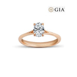 GIA/HRD Sertifikalı 0.50 Karat Oval Kesim Tektaş Pırlanta Yüzük - RNF0478 | Pırlanta Yüzük | Ronaff Pırlanta | Tektaş Yüzük, Pırlanta Yüzük, Kolye, Küpe