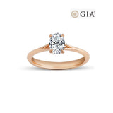 GIA/HRD Sertifikalı 0.50 Karat Oval Kesim Tektaş Pırlanta Yüzük - RNF0478 | Pırlanta Yüzük | Ronaff Pırlanta | Tektaş Yüzük, Pırlanta Yüzük, Kolye, Küpe