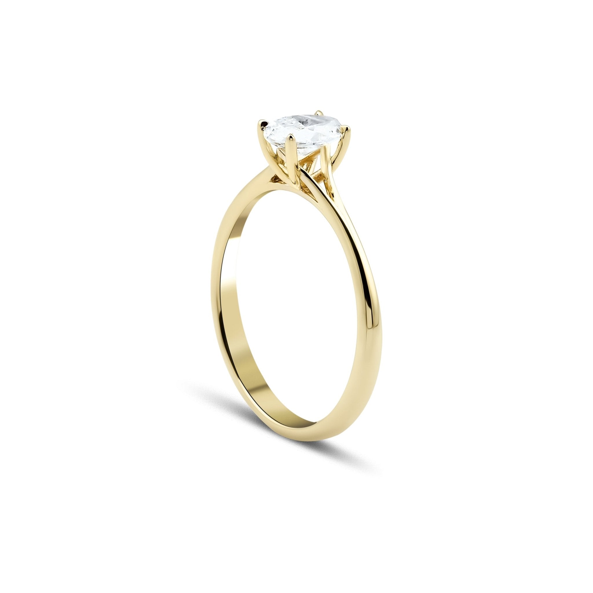 0.50 Karat Oval Kesim GIA/HRD sertifikalı Sarı Altın Tektaş Pırlanta Yüzük - RNF0696 | Tektaş Yüzükler | Ronaff Pırlanta | Tektaş Yüzük, Pırlanta Yüzük, Kolye, Küpe