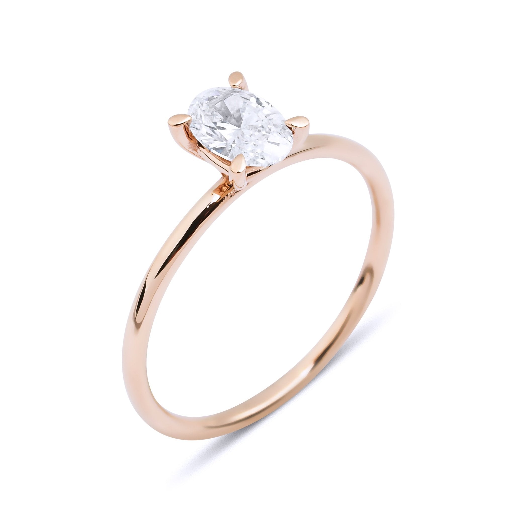 0.50 Karat Oval Kesim HRD Sertifikalı Pırlanta Tektaş Yüzük - RNF0018 | Pırlanta Yüzük | Ronaff Pırlanta | Tektaş Yüzük, Pırlanta Yüzük, Kolye, Küpe