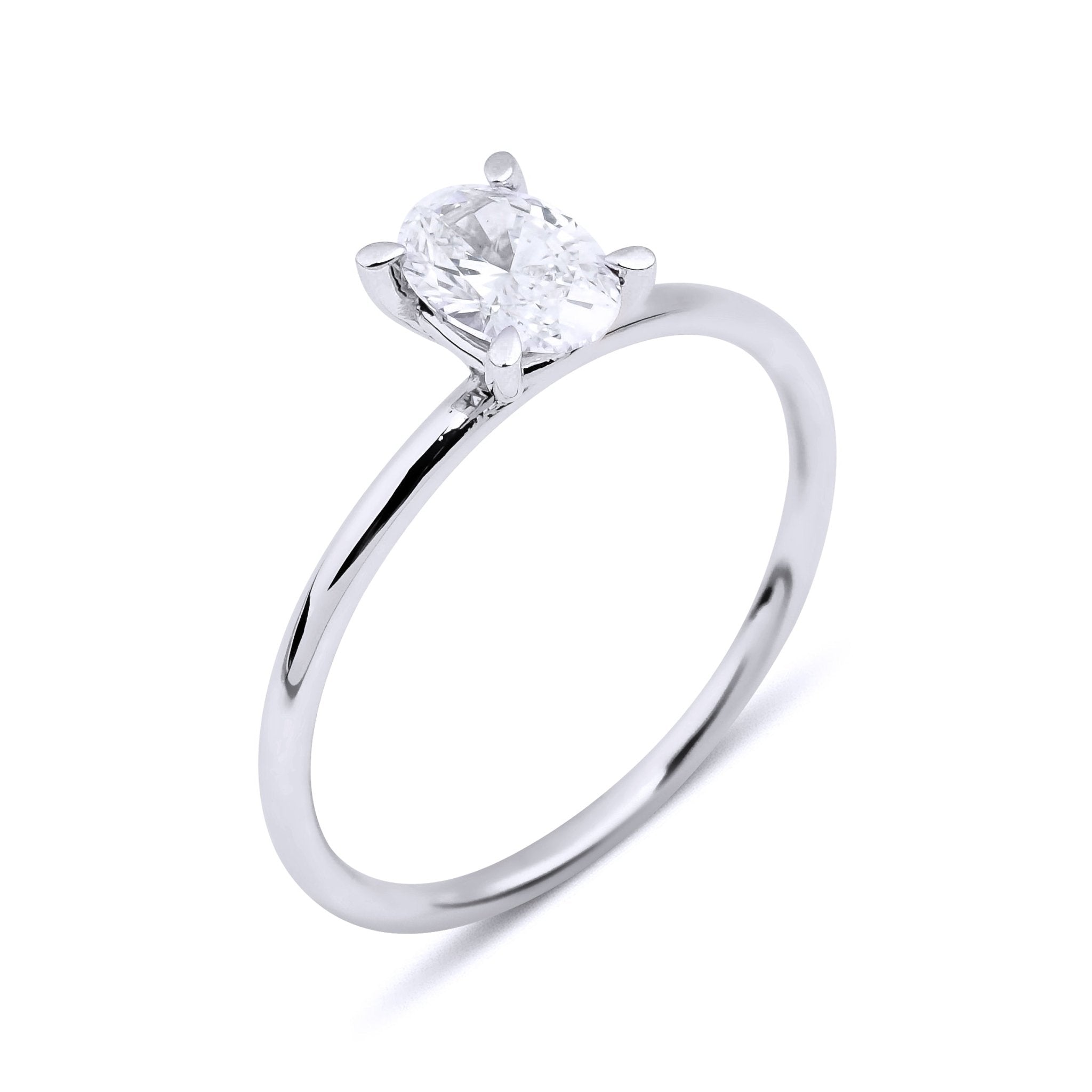 0.50 Karat Oval Kesim HRD Sertifikalı Pırlanta Tektaş Yüzük - RNF0018 | Pırlanta Yüzük | Ronaff Pırlanta | Tektaş Yüzük, Pırlanta Yüzük, Kolye, Küpe