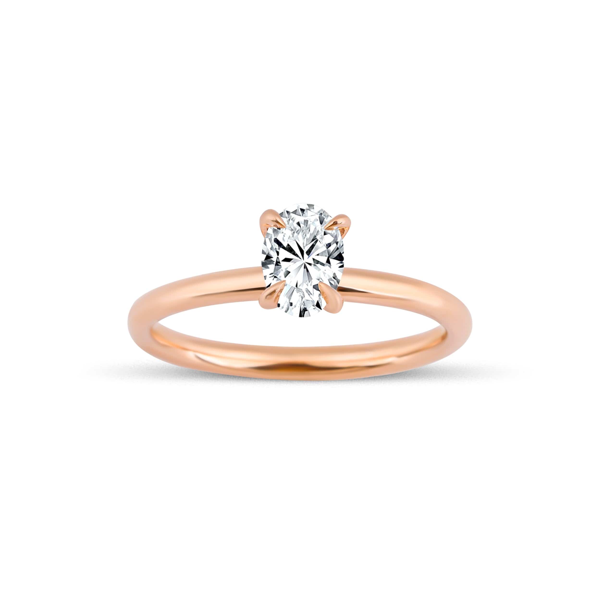 0.50 Karat Oval Kesim HRD Sertifikalı Tektaş Pırlanta Yüzük - RNF0660 | Tektaş Yüzükler | Ronaff Pırlanta | Tektaş Yüzük, Pırlanta Yüzük, Kolye, Küpe