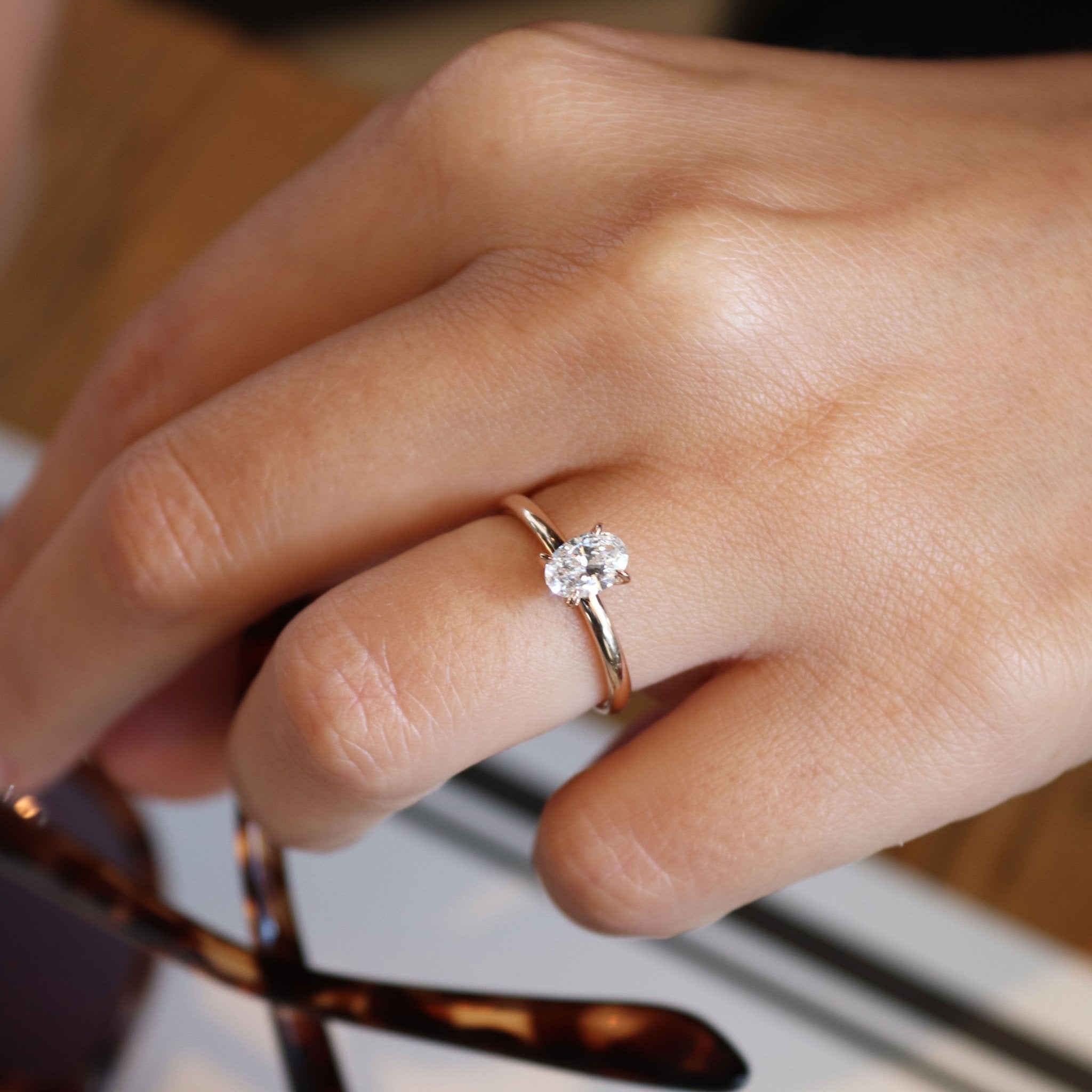 0.50 Karat Oval Kesim HRD Sertifikalı Tektaş Pırlanta Yüzük - RNF0279 | Pırlanta Yüzük | Ronaff Pırlanta | Tektaş Yüzük, Pırlanta Yüzük, Kolye, Küpe