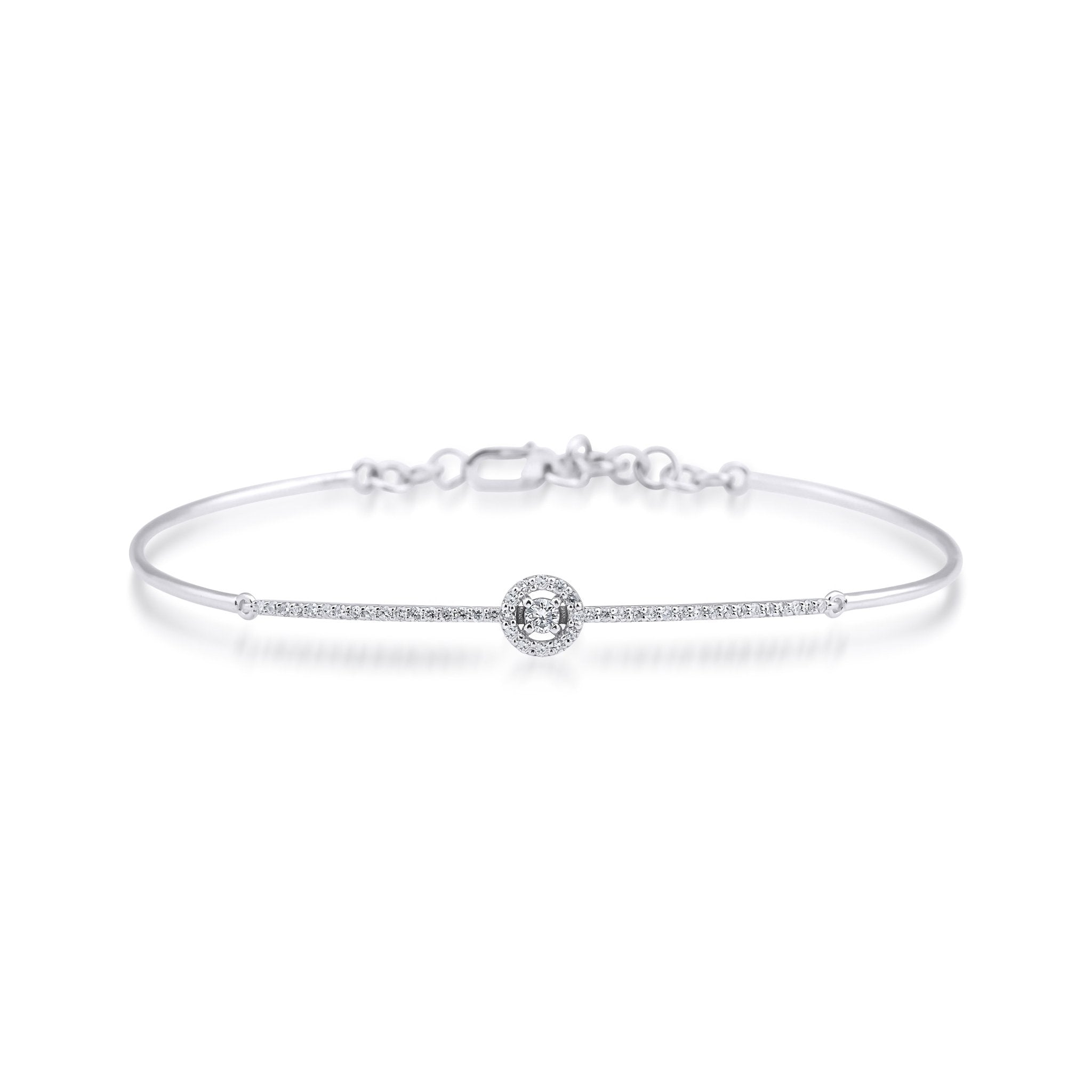 0.50 Karat Pırlantalı Tektaş Bileklik - RNF0684 | Pırlanta Bileklik | Ronaff Pırlanta | Tektaş Yüzük, Pırlanta Yüzük, Kolye, Küpe