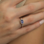 0.50 Karat Tanzanit Taşı & 0.16 Karat Kenar Yuvarlak Kesim Pırlantalı Tasarım Yüzük - RNF0776 | Renkli Taşlı Yüzükler | Ronaff Pırlanta | Tektaş Yüzük, Pırlanta Yüzük, Kolye, Küpe