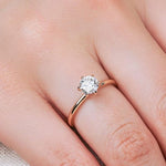 0.50 Karat Yuvarlak Kesim HRD Sertifikalı Tektaş Pırlanta Yüzük - RNF0462 | Pırlanta Yüzük | Ronaff Pırlanta | Tektaş Yüzük, Pırlanta Yüzük, Kolye, Küpe