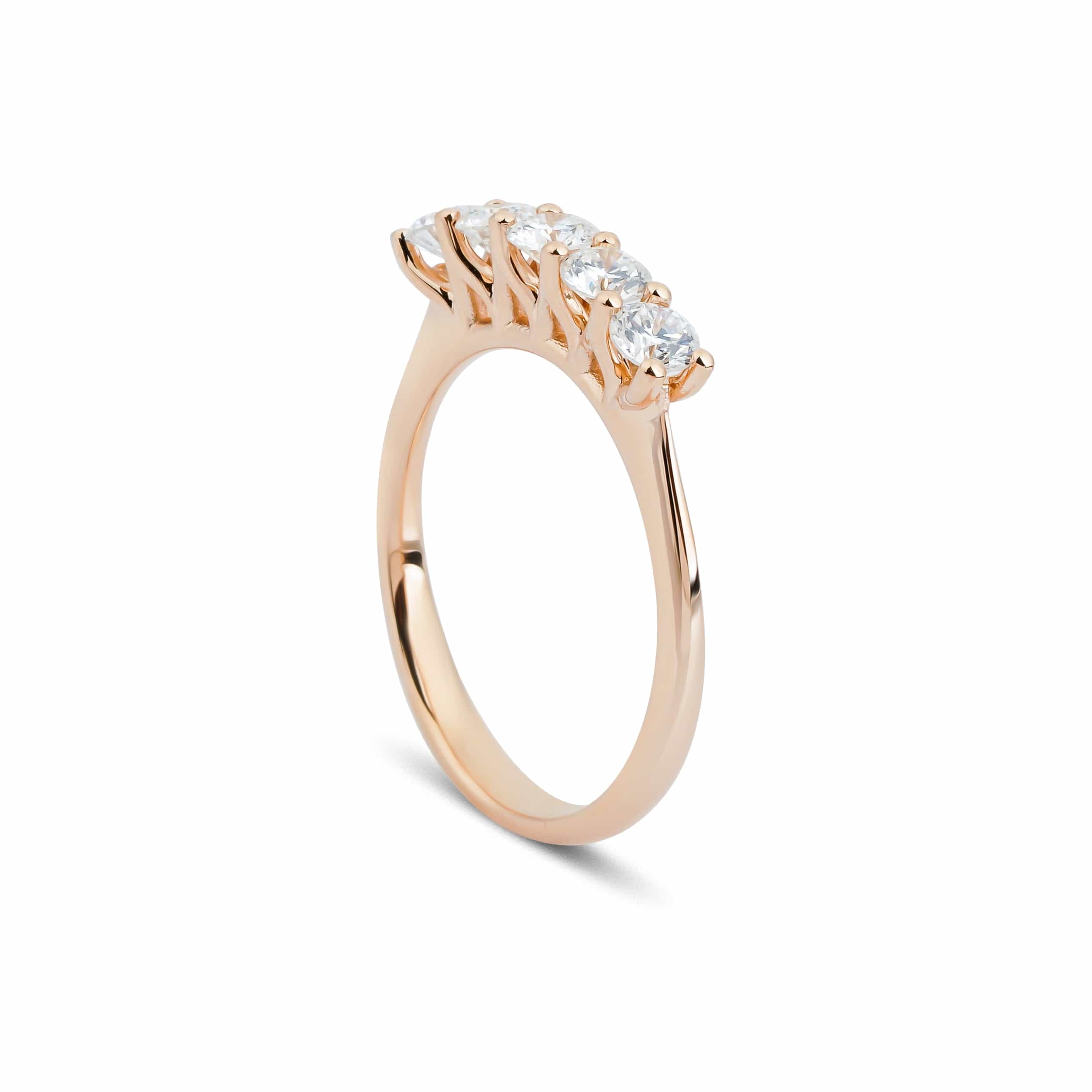 0.50 Karat Yuvarlak Kesim Pırlanta Beştaş Yüzük - RNF0423 | Beştaş Pırlanta | Ronaff Pırlanta | Tektaş Yüzük, Pırlanta Yüzük, Kolye, Küpe