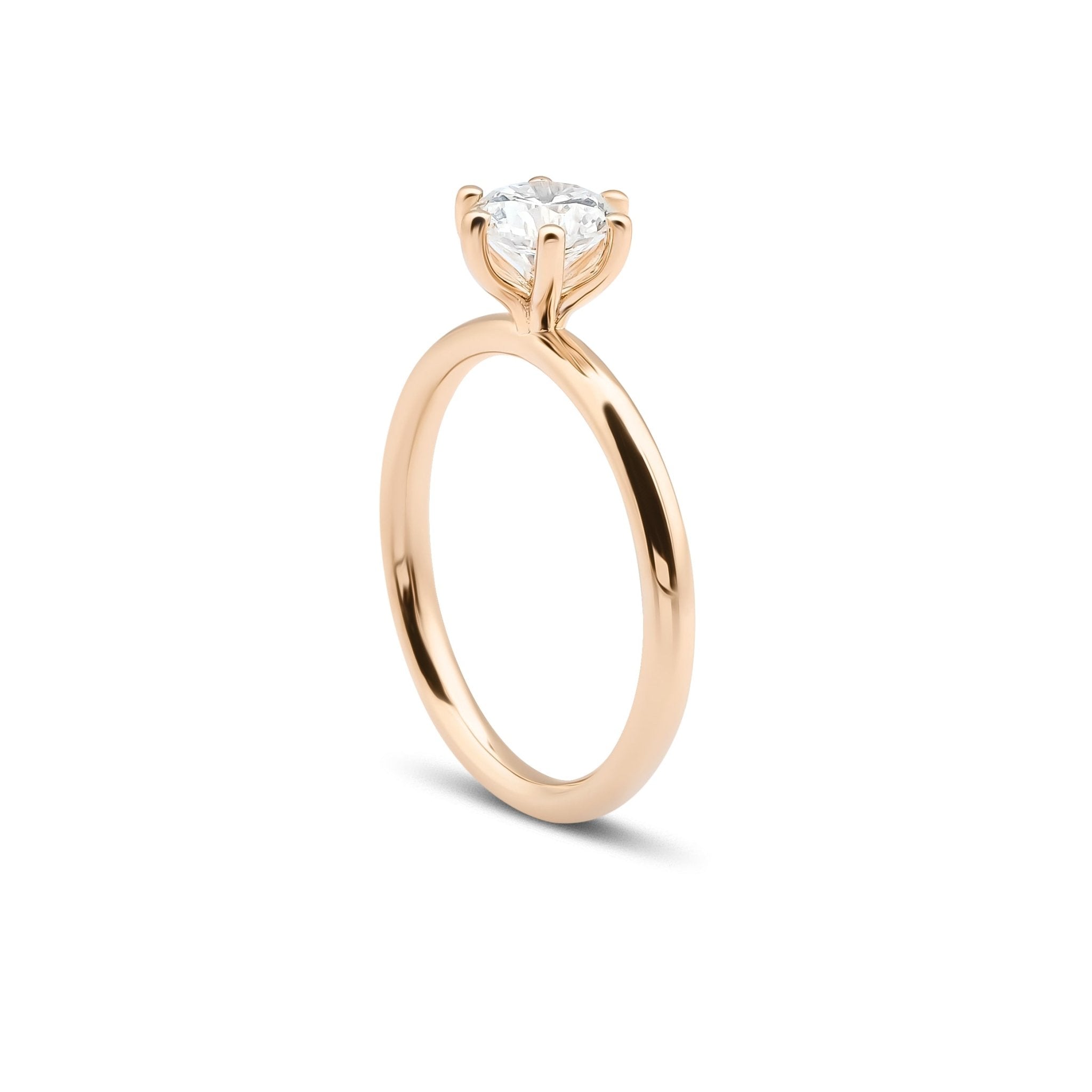 0.50 Karat Yuvarlak Kesim GIA/HRD Sertifikalı Tektaş Pırlanta Yüzük - RNF0695 | Tektaş Pırlanta | Ronaff Pırlanta | Tektaş Yüzük, Pırlanta Yüzük, Kolye, Küpe