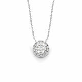 0.52 Karat Yuvarlak Kesim Tektaş Pırlanta Kolye - RNF0075 | Pırlanta Kolye | Ronaff Pırlanta | Tektaş Yüzük, Pırlanta Yüzük, Kolye, Küpe