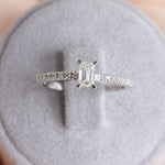 0.54 Karat Emerald Kesim HRD Sertifikalı Pırlanta Tektaş Yüzük - RNF0362 | Tektaş Pırlanta | Ronaff Pırlanta | Tektaş Yüzük, Pırlanta Yüzük, Kolye, Küpe