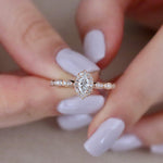 0.30 Karat & 0.24 Karat Hera Modeli GIA sertifikalı Vintage Tasarım Tektaş Pırlanta Yüzük - RNF0158 | Tektaş Pırlanta | Ronaff Pırlanta | Tektaş Yüzük, Pırlanta Yüzük, Kolye, Küpe