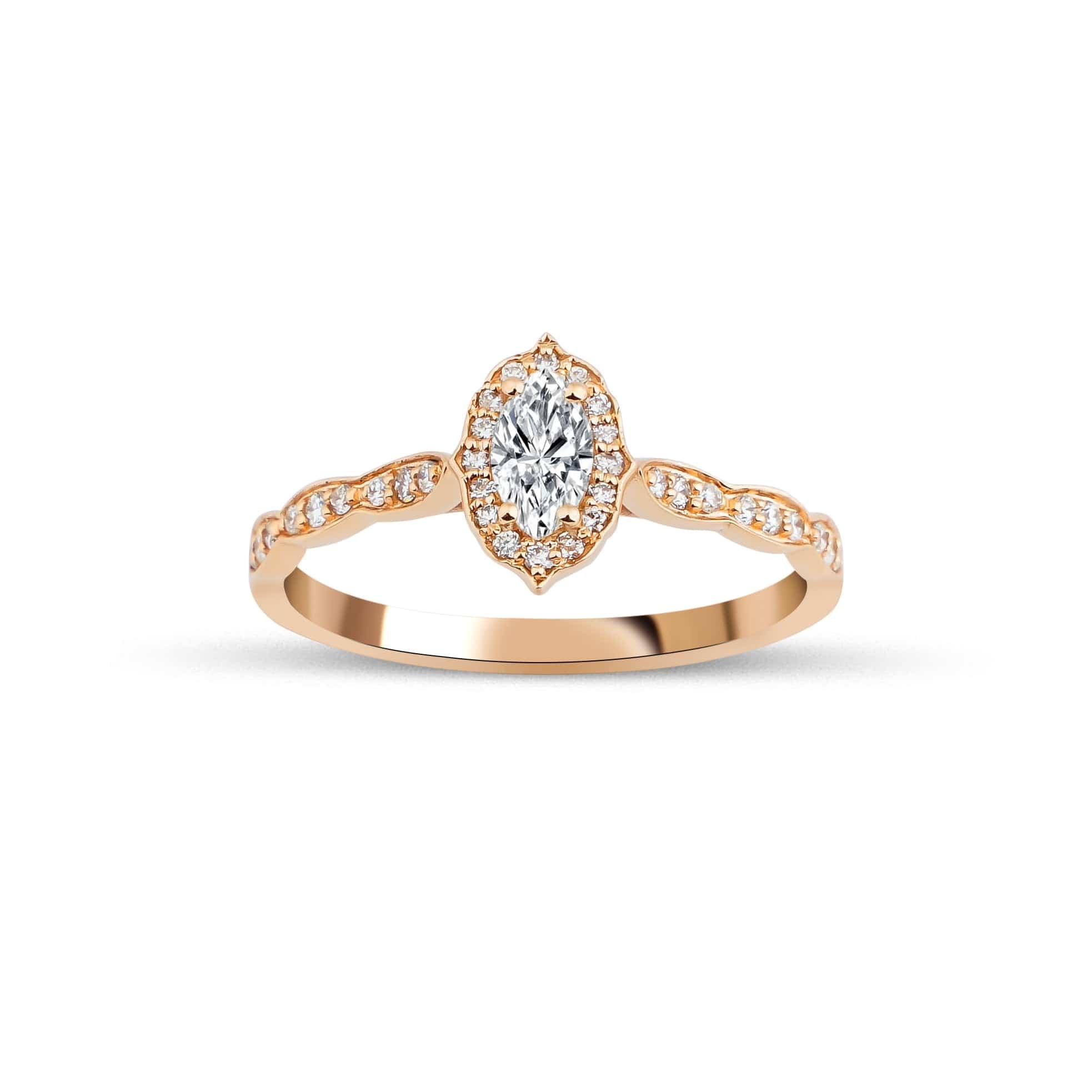 0.30 Karat & 0.24 Karat Hera Modeli GIA sertifikalı Vintage Tasarım Tektaş Pırlanta Yüzük - RNF0158 | Tektaş Pırlanta | Ronaff Pırlanta | Tektaş Yüzük, Pırlanta Yüzük, Kolye, Küpe