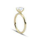 0.54 Karat Oval Kesim GIA Sertifikalı Pırlanta Tektaş Yüzük - RNF0235 | Tektaş Yüzükler | Ronaff Pırlanta | Tektaş Yüzük, Pırlanta Yüzük, Kolye, Küpe