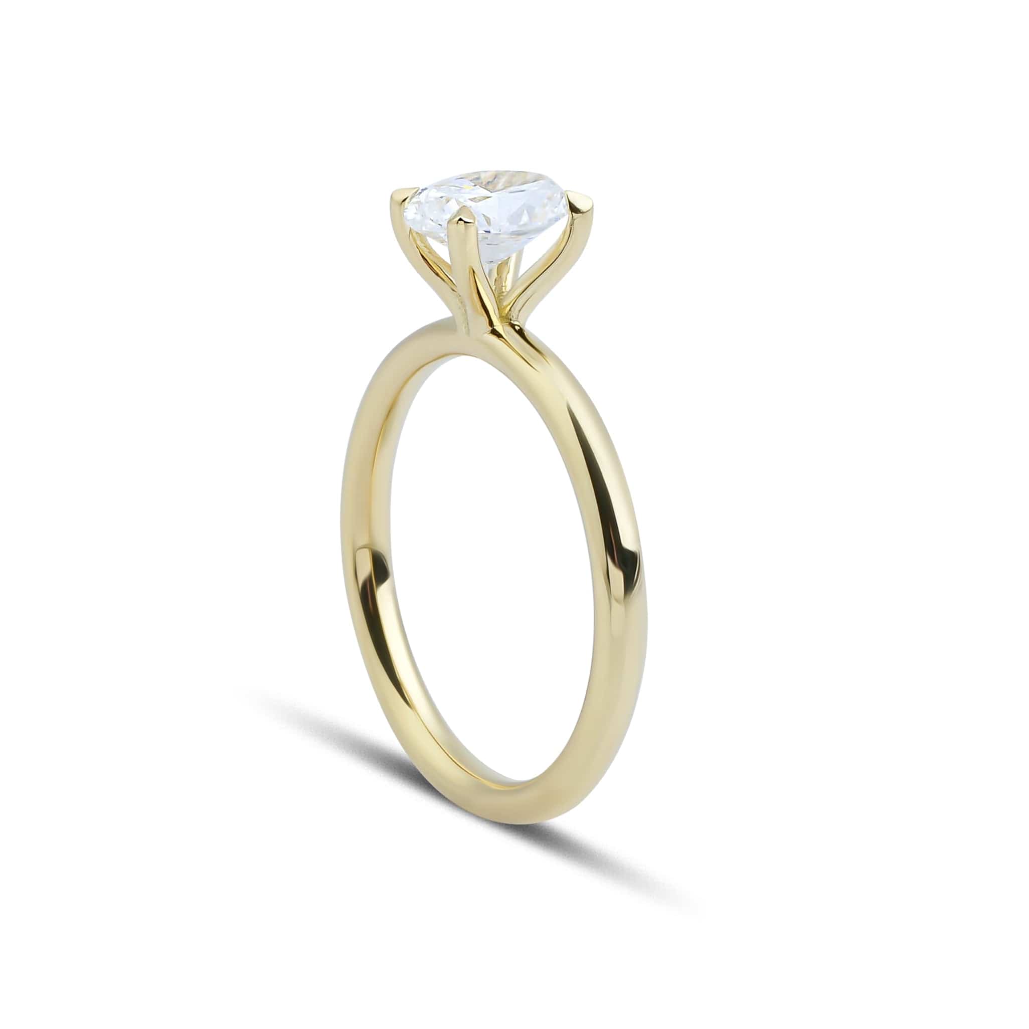 0.54 Karat Oval Kesim GIA Sertifikalı Pırlanta Tektaş Yüzük - RNF0235 | Tektaş Yüzükler | Ronaff Pırlanta | Tektaş Yüzük, Pırlanta Yüzük, Kolye, Küpe