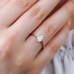 0.54 Karat Oval Kesim HRD Sertifikalı Tektaş Pırlanta Yüzük - RNF0212 | Tektaş Pırlanta | Ronaff Pırlanta | Tektaş Yüzük, Pırlanta Yüzük, Kolye, Küpe