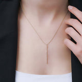 0.54 Karat Pırlantalı Çubuk Kolye - RNF1201 | Pırlanta Kolye | Ronaff Pırlanta | Tektaş Yüzük, Pırlanta Yüzük, Kolye, Küpe