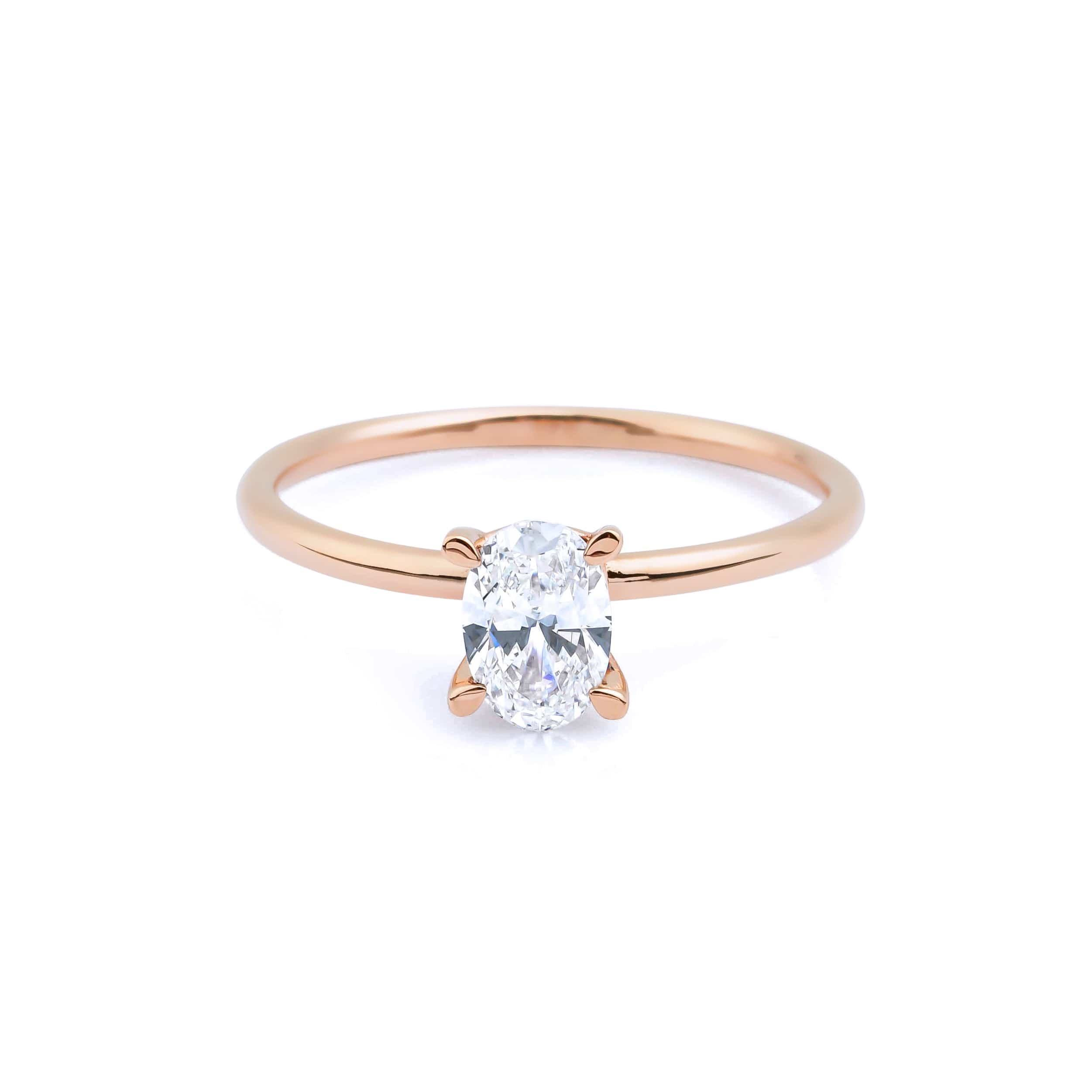 0.55 Karat Oval Kesim GIA/HRD Sertifikalı Tektaş Pırlanta Yüzük - RNF0078 | Tektaş Pırlanta | Ronaff Pırlanta | Tektaş Yüzük, Pırlanta Yüzük, Kolye, Küpe