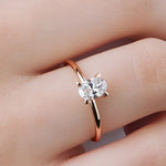 0.55 Karat Oval Kesim GIA/HRD Sertifikalı Tektaş Pırlanta Yüzük - RNF0078 | Tektaş Pırlanta | Ronaff Pırlanta | Tektaş Yüzük, Pırlanta Yüzük, Kolye, Küpe