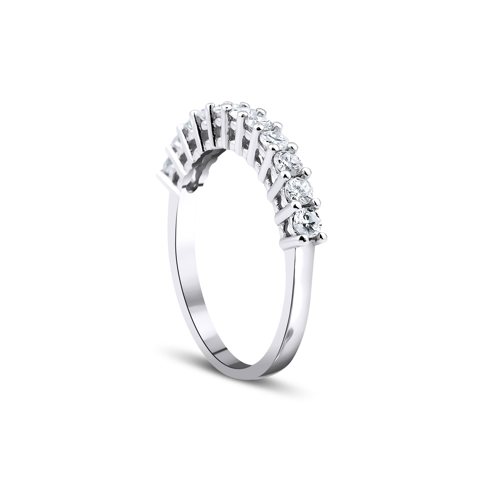 0.55 Karat Yarımtur Pırlantalı Yüzük - RNF0731 | Yarımtur Pırlanta Yüzük | Ronaff Pırlanta | Tektaş Yüzük, Pırlanta Yüzük, Kolye, Küpe