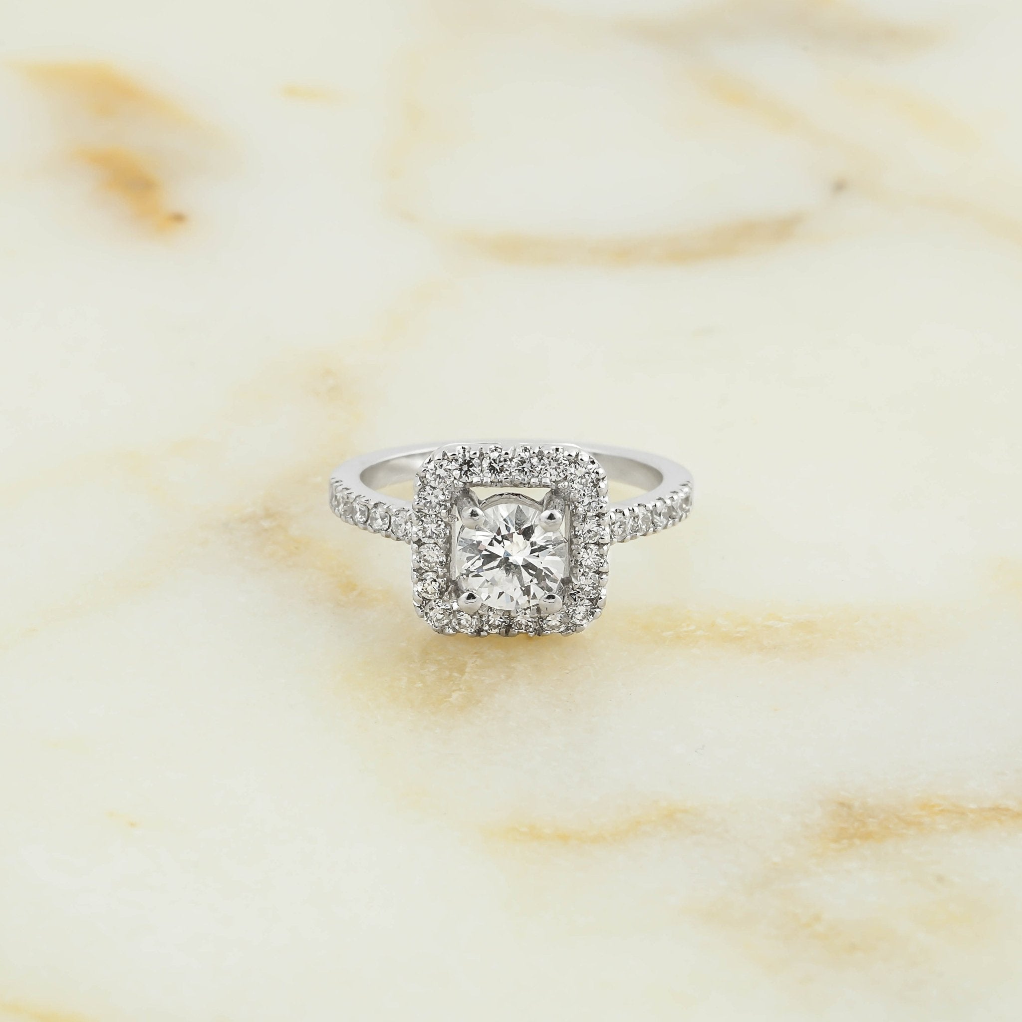 0.55 Karat Yuvarlak Kesim GIA/HRD Sertifikalı Pırlanta Tektaş Yüzük - RNF0272 | Tektaş Pırlanta | Ronaff Pırlanta | Tektaş Yüzük, Pırlanta Yüzük, Kolye, Küpe